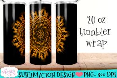Mandala Tumbler Wraps for Sublimation BUNDLE | 12 PNG Product Image 13