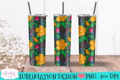 Floral spring tumbler wraps PNG for sublimation BUNDLE Product Image 10