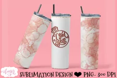 I Said Yes Tumbler Wrap for Sublimation | Engagement PNG Product Image 2