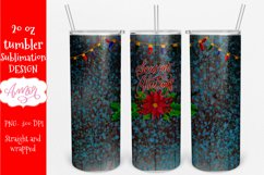 BUNDLE Christmas tumbler wrap for sublimation, 11 PNG Product Image 12