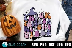 Thick Thighs And Witchy Vibes SVG, Witchy Vibes png Product Image 1