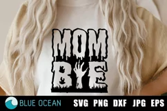 Mombie PNG, Mombie SVG, Halloween mom shirt, Funny halloween Product Image 1