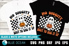 No Diggity Bout To Bag It Up SVG, Halloween Svg Product Image 1