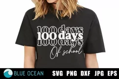 100 days of School SVG, 100 days SVG, School SVG Product Image 1