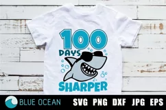 100 Days Sharper SVG, 100 days of School SVG, School SVG Product Image 1