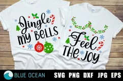 Christmas Couples Shirt SVG, funny christmas SVG Product Image 1