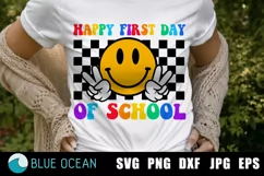Happy First day of School SVG, First day of school PNG Product Image 1