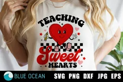 Teaching sweethearts PNG, Teaching sweethearts SVG Product Image 1
