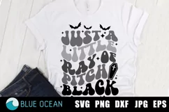 Just a little ray of pitch black svg, Halloween Svg Product Image 1