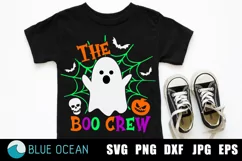 The boo Crew SVG, Boo SVG, Boo Crew shirt, Halloween PNG Product Image 1
