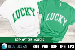 Lucky SVG, St Patricks SVG, Lucky shirt PNG Product Image 1
