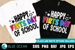 Happy first day of School SVG, First day of School SVG Product Image 1