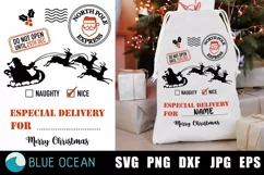 Christmas Sack SVG, Christmas bag SVG, Santa Sack Svg Product Image 1