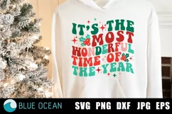 It's the most wonderful time of the year SVG, Christmas SVG Product Image 1