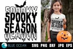 Spooky Season SVG, Halloween SVG, Halloween shirt SVG, Fall Product Image 1