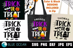 Halloween bag SVG, Bag for treats SVG, Candy Collector SVG, Product Image 1