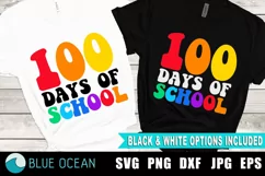 100 days of school SVG, 100 days SVG, 100 days shirt SVG Product Image 1