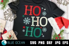 Christmas SVG, Ho ho ho SVG, Santa ho ho ho, Christmas png Product Image 1