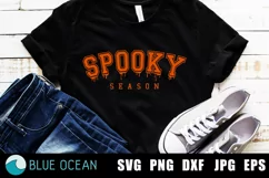 Spooky Season SVG, Spooky svg, Halloween SVG, Spooky vibes Product Image 1