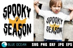Spooky Season SVG, Halloween SVG, Kids halloween shirt Product Image 1