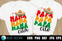 Cinco de Mayo SVG, Mamacita SVG, Papacito SVG, Fiesta SVG Product Image 1