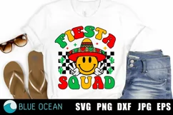 Fiesta Squad SVG, Fiesta SVG, Cinco de mayo SVG, Mexican Product Image 1