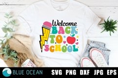 Back to school SVG, Welcome Back To School Svg, School decor Product Image 1