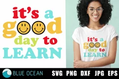 It's a good day to learn SVG, Teacher SVG, Teacher shirt SVG Product Image 1