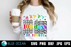 100 days of school SVG, 100 days SVG, 100 days of school Product Image 1