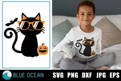 Kids halloween SVG, Halloween SVG, Halloween boy SVG Product Image 1