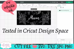 Mum Mug Wrap SVG for Cricut infusible ink | Mother's day SVG Product Image 2