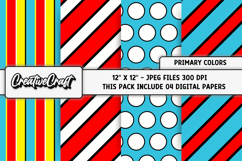 Cat in The Hat Digital Papers, scrapbook backgrounds designs Product Image 1