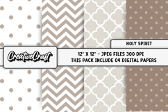 Holy Spirit Digital Papers, scrapbooking backgrounds designs Product Image 1