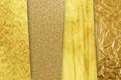 Gold Seamless Patterns, gold digital papers, gold textures Product Image 2