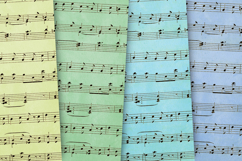 Music Vintage Seamless Patterns, old music digital papers Product Image 2