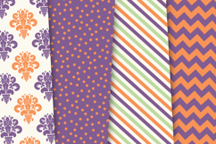 Halloween Seamless Patterns, happy halloween digital papers Product Image 2
