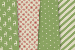 Merry Christmas Seamless Patterns, christmas digital papers Product Image 3
