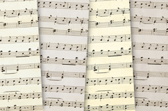 Music Vintage Seamless Patterns, old music digital papers Product Image 3