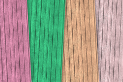 Colorful Wood Seamless Pattern, primary colors digital paper Product Image 3