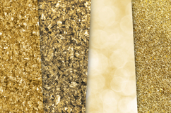Gold Seamless Patterns, gold digital papers, gold textures Product Image 3