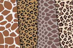 Animal Prints Seamless Patterns, animal skins digital papers Product Image 4