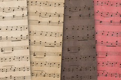 Music Vintage Seamless Patterns, old music digital papers Product Image 4