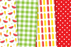 Barbecue Seamless Patterns, barbecue day digital papers Product Image 3