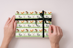 Woodland Animals Seamless Patterns, woodland digital papers Product Image 7