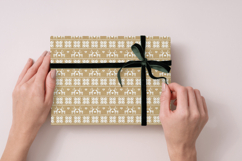 Christmas Kraft Seamless Patterns, christmas digital papers Product Image 7