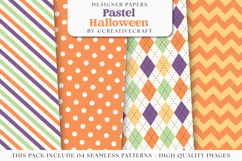Halloween Seamless Patterns, happy halloween digital papers Product Image 1