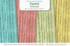 Colorful Wood Seamless Pattern, primary colors digital paper Product Image 1