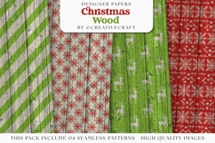 Merry Christmas Seamless Patterns, christmas digital papers Product Image 1