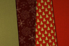 Christmas Seamless Pattern, christmas digital paper graphic Product Image 3
