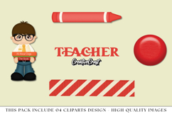 Back to School Clip Arts, school supplies, school graphics Product Image 1